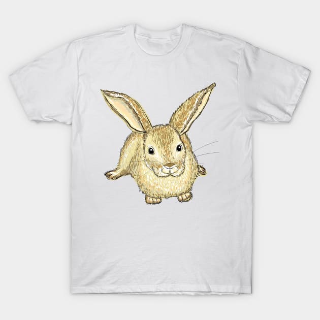 Rabbit T-Shirt by Kuhtina